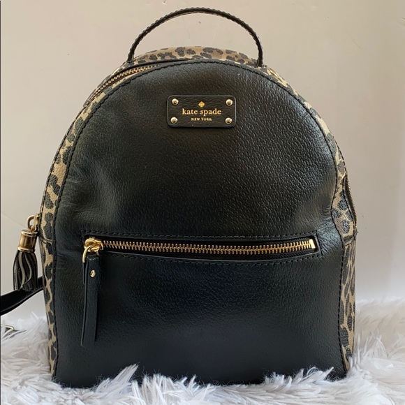 kate spade sammi backpack leopard
